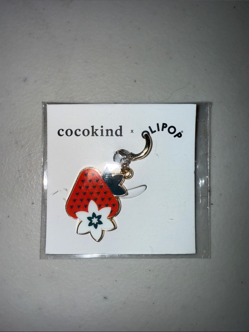cocokind x OLIPOP strawberry vanilla Lip Charm